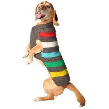 Chilly Dog Charcoal Stripe Dog Sweater-Paws & Purrs Barkery & Boutique