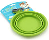 Messy Mutts Green Collapsible Dog Travel Bowl-Paws & Purrs Barkery & Boutique