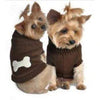 Brown Bone Dog Sweater.