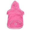 Carnation Pink Sport Dog Hoodie.