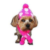 Pink Hearts Hat & Scarf Set.