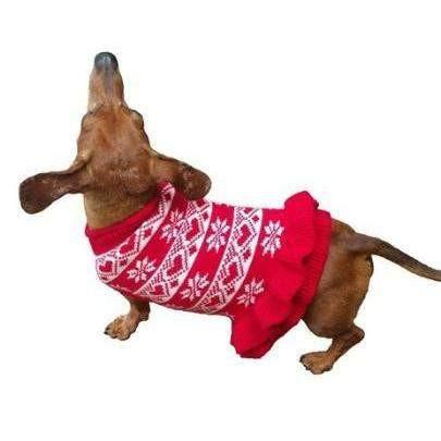 dog christmas sweater dress Crochet Pattern - Crochet Dog Dress Pattern - Christmas Crochet Pattern - Mrs Claus Dog Dress Pattern - Dog Dress Pattern - 5 Sizes - CP513