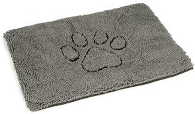 Dog Gone Smart Dirty Dog Doormat Misty Grey Medium