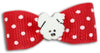 Hot Bows Doggie Days Red Hair Bow