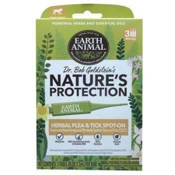 Earth Animal Nature's Protection Flea & Tick Topical for Dogs.