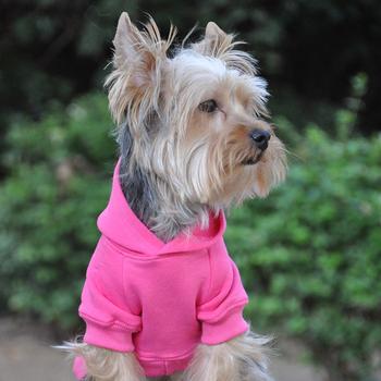 Flex-Fit Dog Hoodie - Pink.