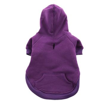 Flex-Fit Dog Hoodie - Purple.