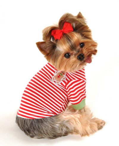 Hip Doggie Gingerbread Cookie Dog Tee-Paws & Purrs Barkery & Boutique