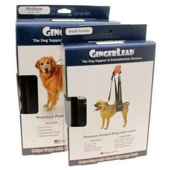GingerLead Dog Sling Support Harness.