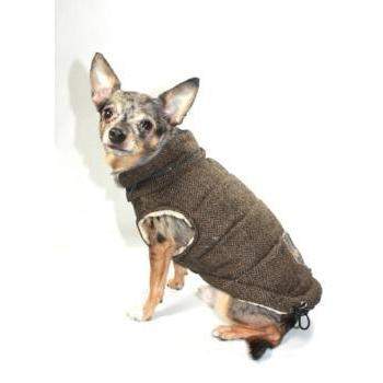 Herringbone Quilted Dog Vest.