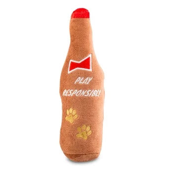Haute Diggity Dog Barkweiser Beer Bottle Dog Toy-Paws & Purrs Barkery & Boutique