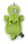 Hear Doggy Silent Squeaker Gator Dog Toy with Chew Guard Technology
