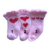Heart Pink Socks.