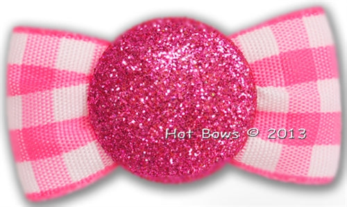 Favor Pink Hair Bow