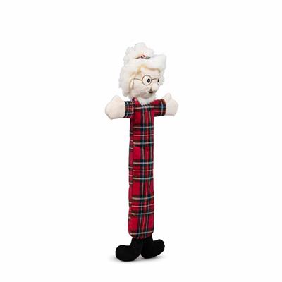 Long & Lovelie HuggleFleece® Mrs. Claus with Tartan