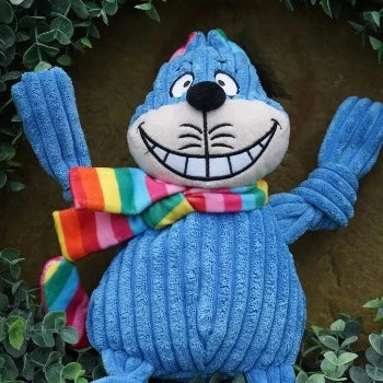 HuggleHounds Rainbow Cheshire Cat Knottie