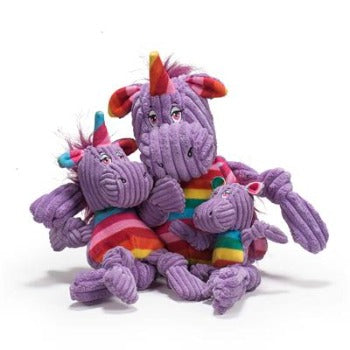 Rainbow Unicorn Knottie Toy