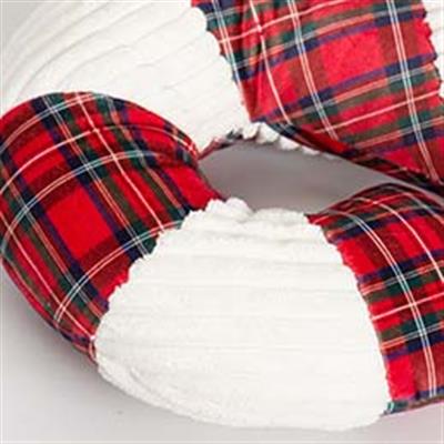 Totally Tartan Corduroy Candy Cane