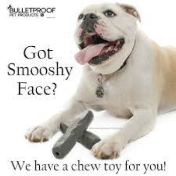 Indestructibone Smooshy Face Pro Grade Chew Toy - 40-80 lbs