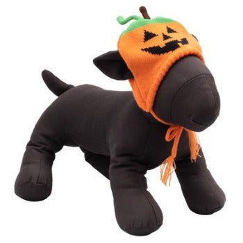 Worthy Dog Orange Jack-O-Lantern Dog Hat-Paws & Purrs Barkery & Boutique