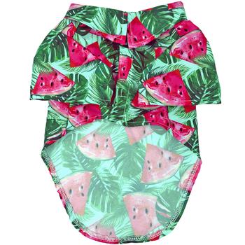 Hawaiian Camp Shirt - Juicy Watermelon.