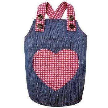 Soft Denim and Checkered Dress.