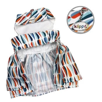Klippo_Chic_Raindrop_Dog_Dress_Back_View