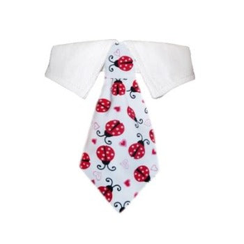 Lady Bug Shirt Collar & Tie.