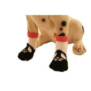 No slip dog top socks