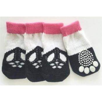 Mary Jane No-Slip Dog Socks.