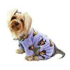 Silly Monkey Fleece Turtleneck Dog Pajamas - Lavender.