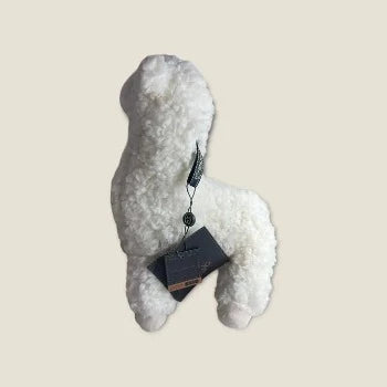 Nandog My BFF White Alpaca Plush Dog Toy-Paws & Purrs Barkery & Boutique