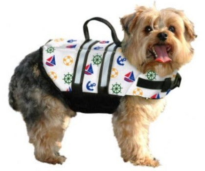 Nautical Dog Life Jacket