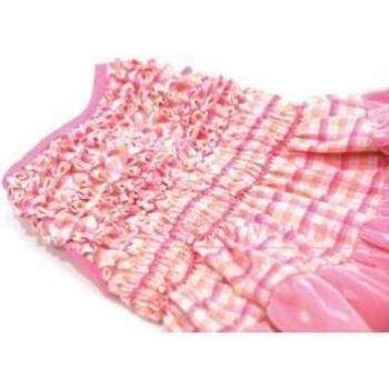 Check Please Hand-Smocked Dress.