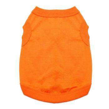 Cotton Dog Tank - Sunset Orange.