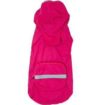 Doggie Design Pink Packable Dog Raincoat-Paws & Purrs Barkery & Boutique