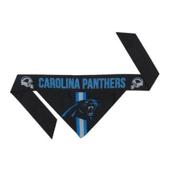Carolina Panthers Dog Bandana - Tie On.