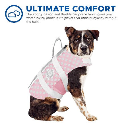 Pink & Silver Life Jacket