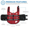 Red Neoprene Life Jacket.