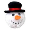 4" Ez Squeaky Snowman Ball