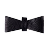 Poise Pup Dark Night Leather Dog Bow Tie