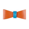 Poise Pup Vibrant Sunset Leather Dog Bow Tie
