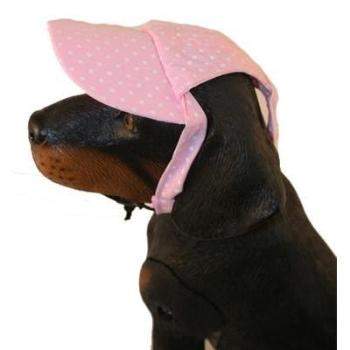 Polka Dot Dog Cap.