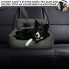 Precious Tails Seat Belt Compatible Travel Pet Bed