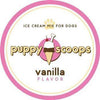 Puppy Scoops Vanilla Ice Cream Mix.