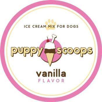 Puppy Scoops Vanilla Ice Cream Mix.