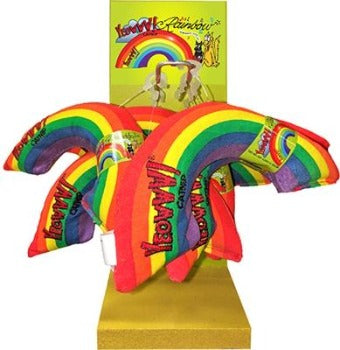 Rainbow Catnip Toy.