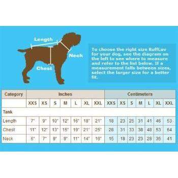 Ziggy Dog Tank - Blue.