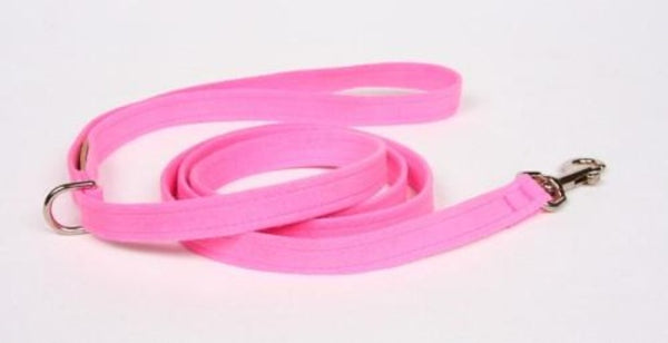 Plain Ultrasuede Leash (Many Colors).