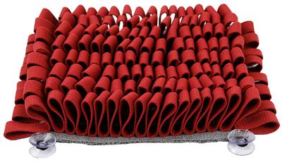 Pet Life 'Sniffer Grip' Red Interactive Anti-Skid Suction Pet Snuffle Mat-Paws & Purrs Barkery & Boutique